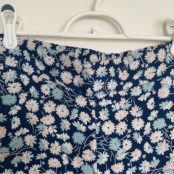 Madewell Huston Floral Wide-Leg Cropped Pants - size medium - Picture 4 of 9